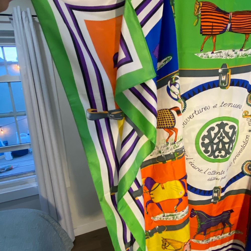 Colorful Equestrian Robe - Picture 3 of 3